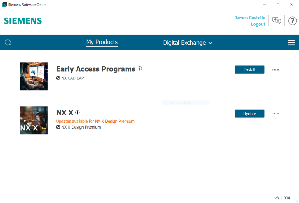 Siemens Software Center is a great place to go when upgrading to a new version of NXX.