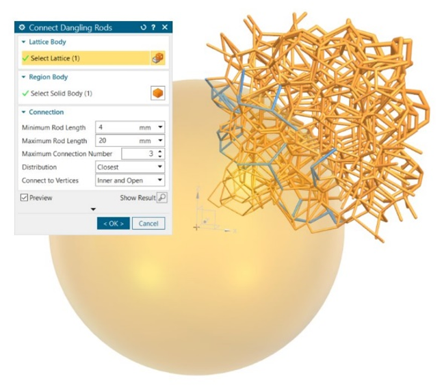 This image shows lattice filtering for advanced design