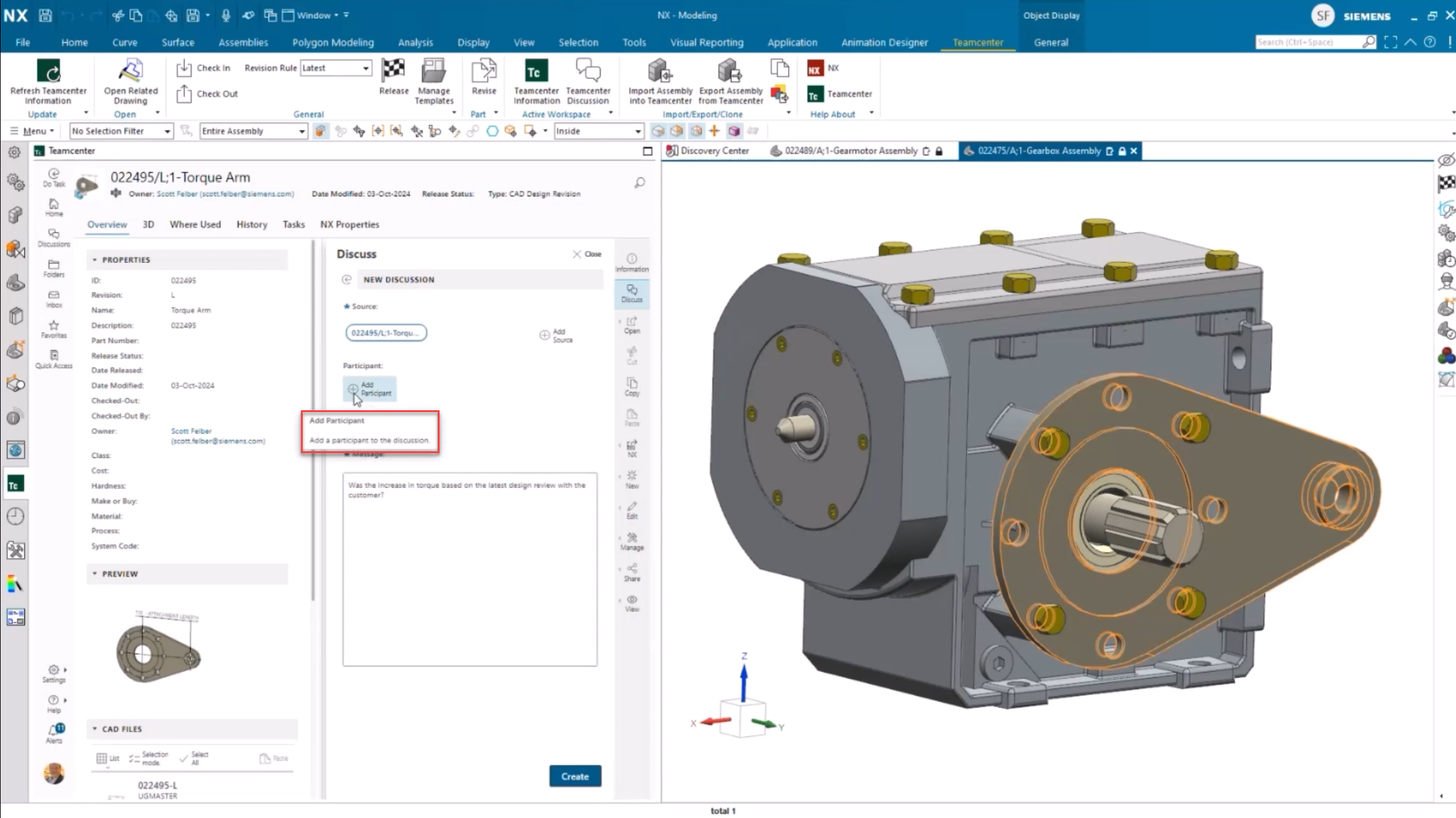 This image shows active workspace within NX X