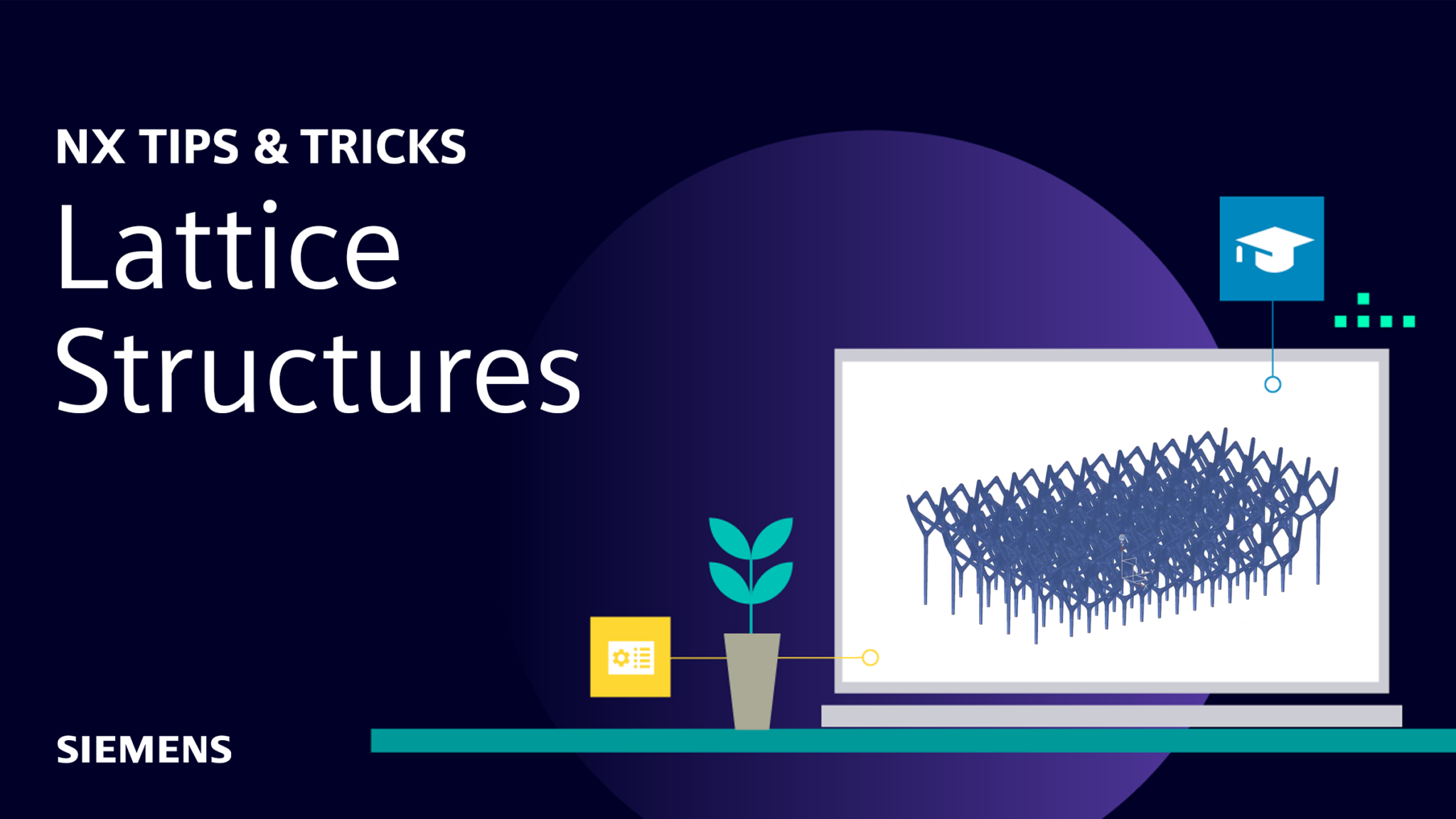 Create Lattice structures with Siemens CAD tools