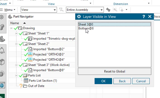 You can use Layers and Sheets to help keep your technical drawings organized.