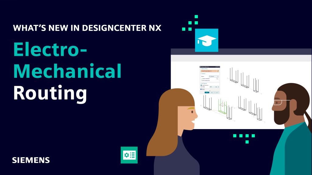 Electro-mechanical routing | What's new Designcenter NX