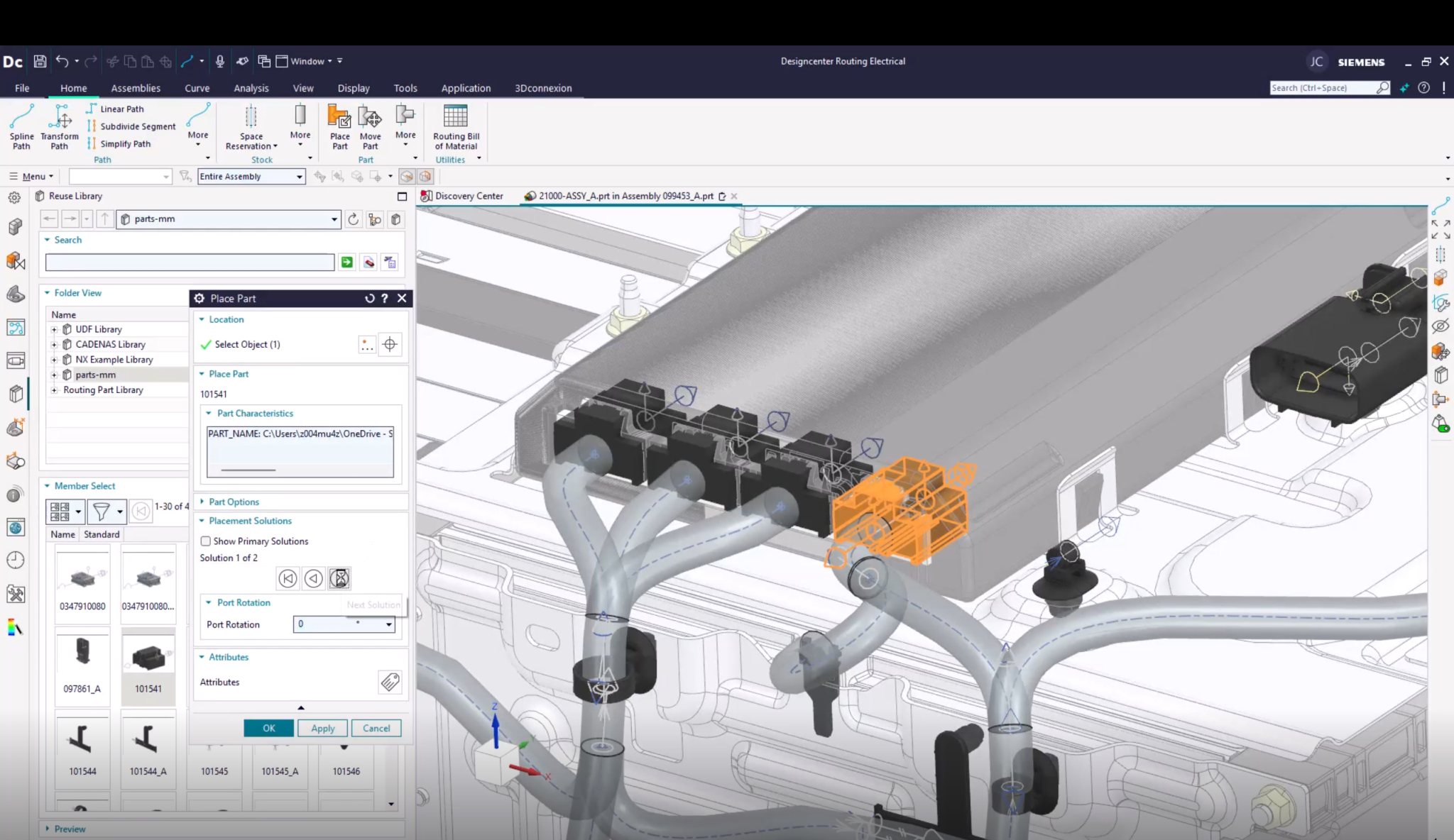 Designcenter NX | Tips & Tricks | Electrical Routing