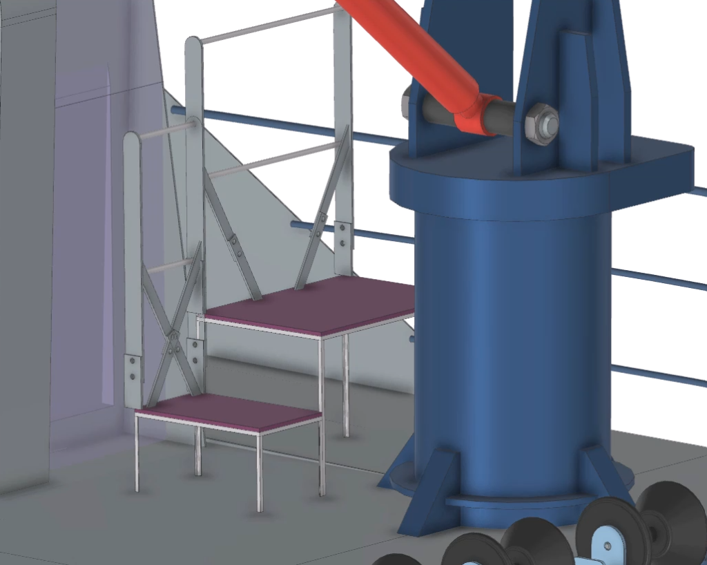 Steel Outfitting in the assembly context.