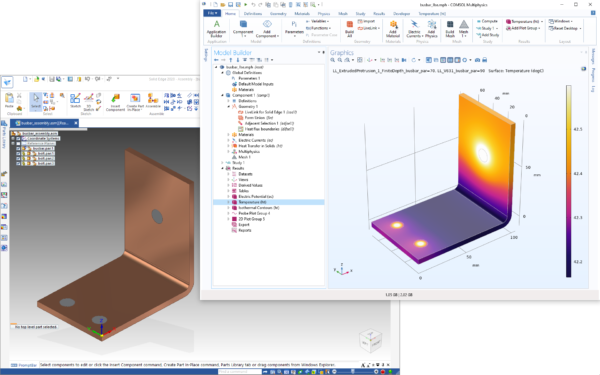 Integrating multiphysics simulation into 3D product design workflows