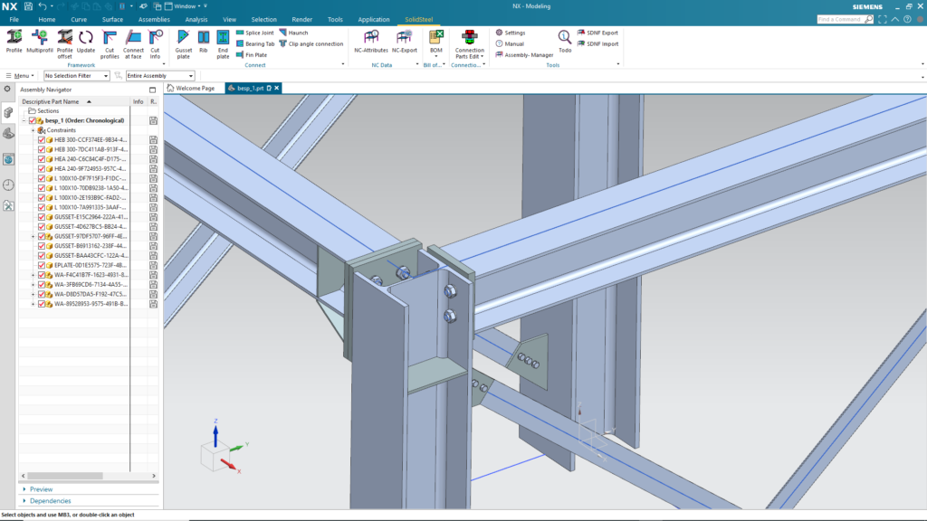 SolidSteel Connections