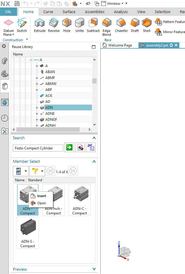 CADENAS Reuse Library for NX