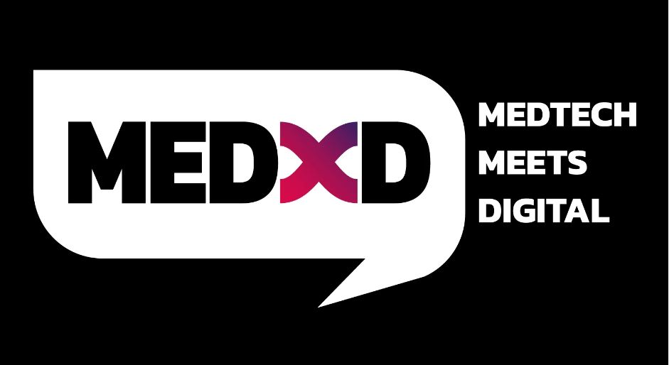 MedXD logo with the slogan "Medtech Meets Digital"