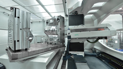 High tech mold and tooling machinery in action
