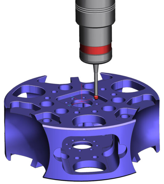 NX on-machine probing will be demonstrated at NX University