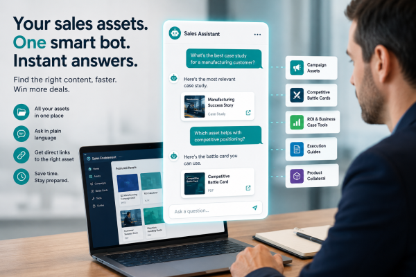 How to turn assets into a useful AI sales enablement bot