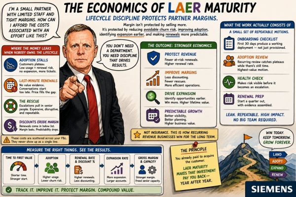 The economics of LAER maturity: why lifecycle discipline protects partner margins