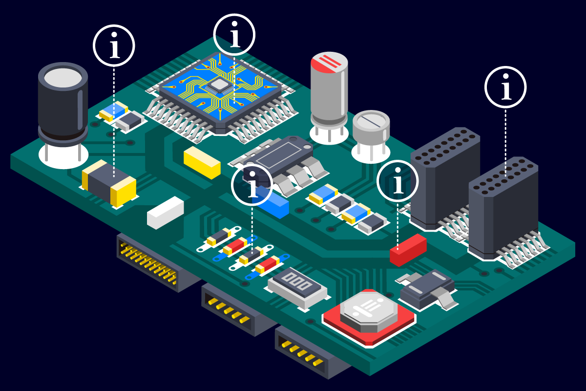 identifying electronic components