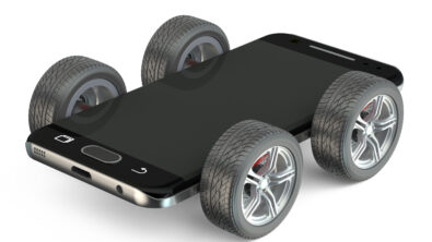 Smartphone on wheels