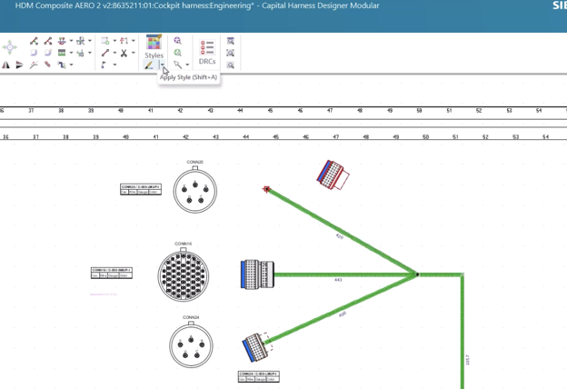 import 3D harness topology 10