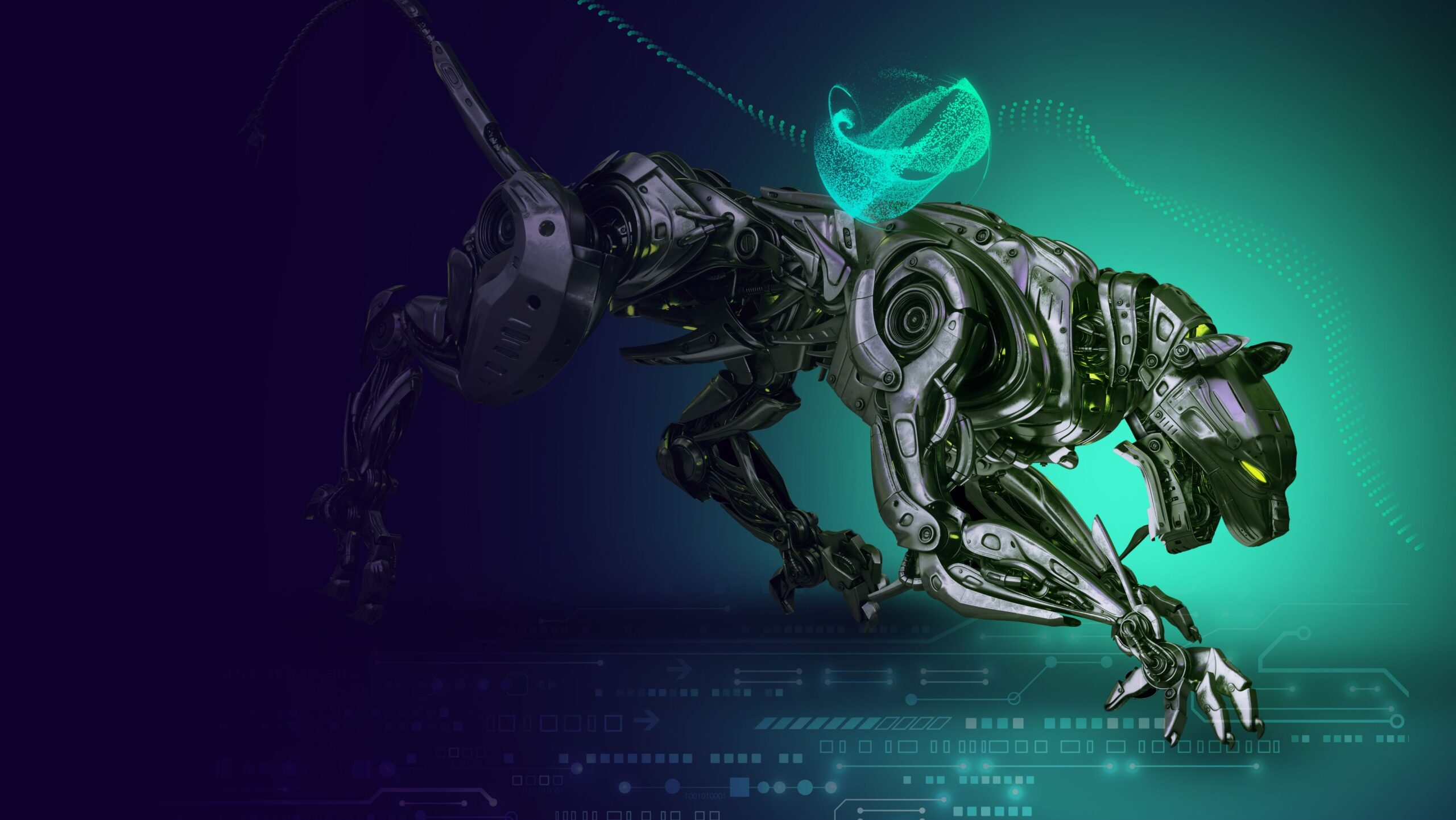 Image of a digital innovation animal with Siemens cognisphere