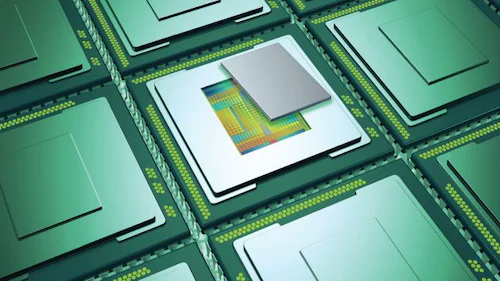 Digitized version of a semiconductor chip