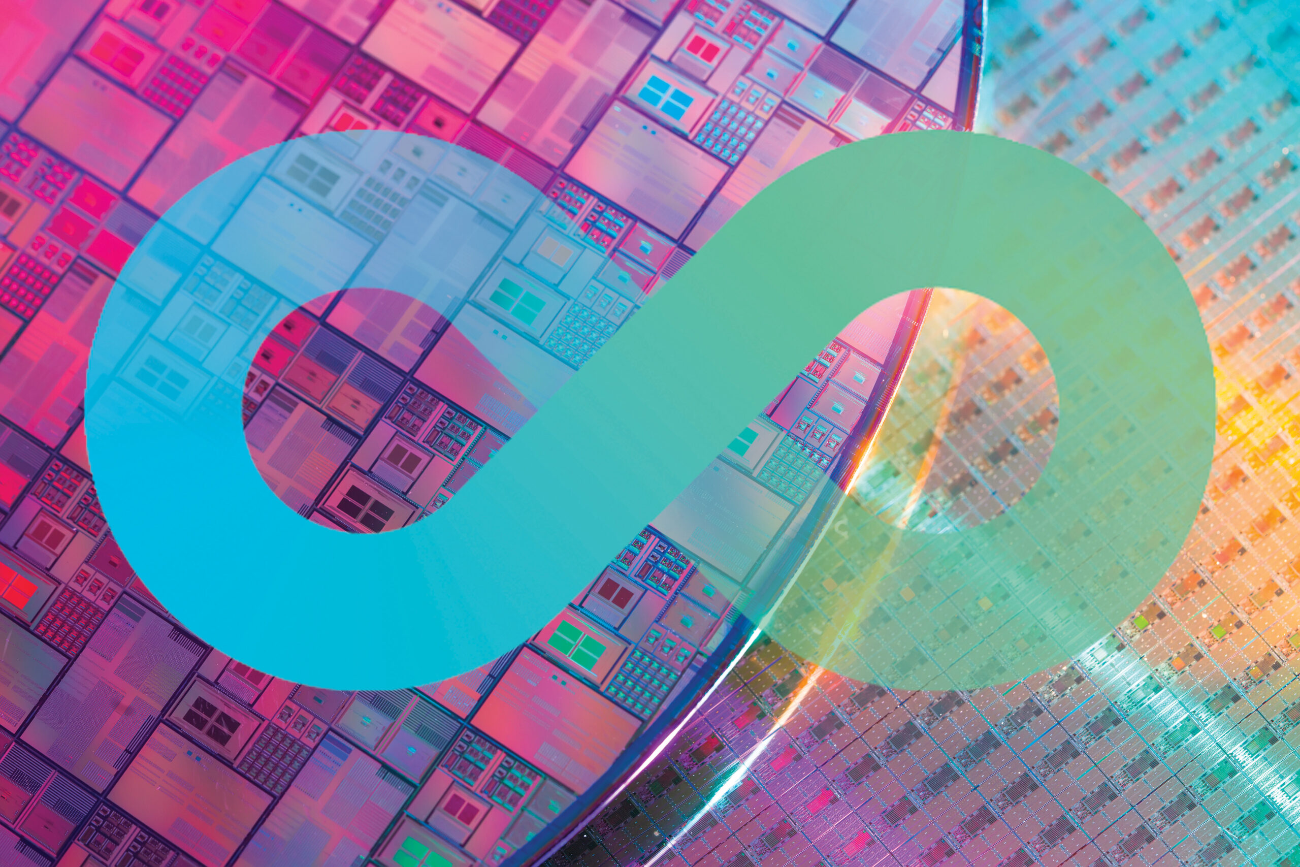 semiconductor wafers with infinity loop