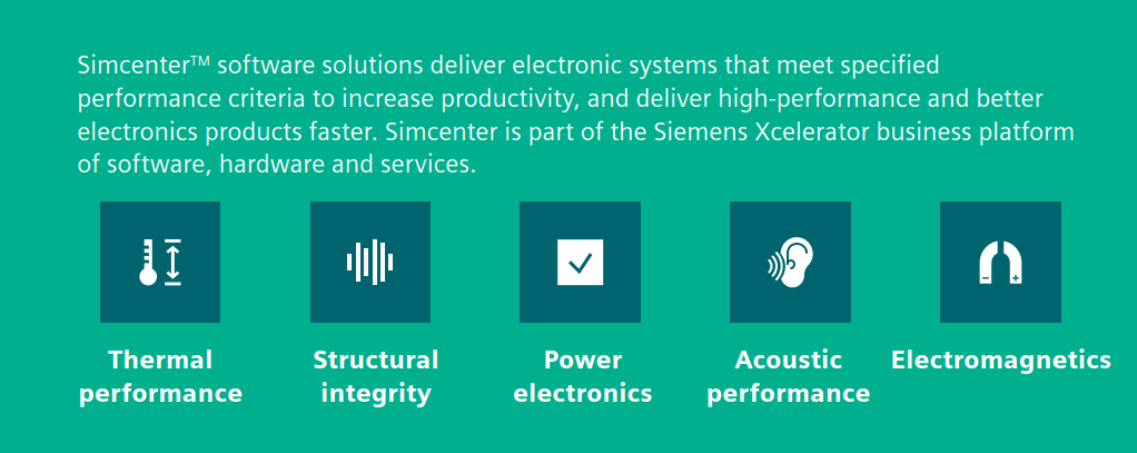 Simcenter software offers simulation-driven solutions