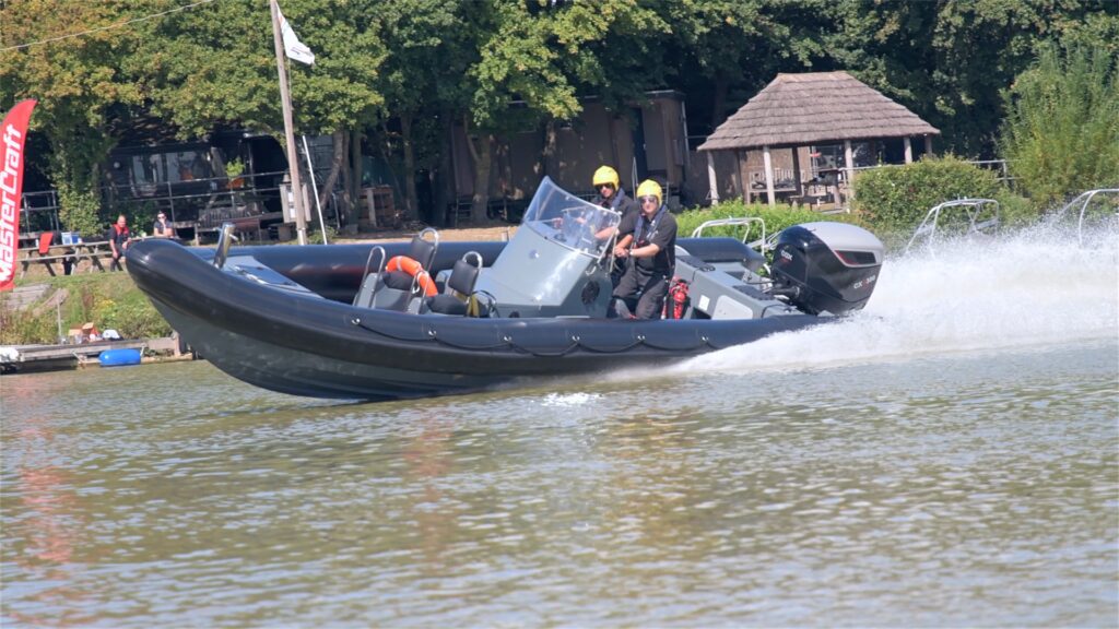 The CXO300 from Cox Marine during a test run. Summer 2019.