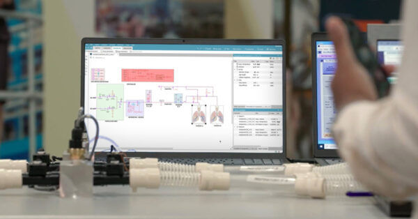 Using the digital twin to address the ventilator shortage during the pandemic
