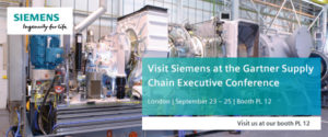 EVENT HIGHLIGHT: Join Siemens at the Gartner Supply Chain Executive Conference!