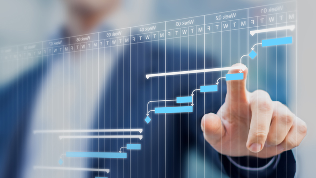 Visualization of a project Manager using Advanced Planning and Scheduling software