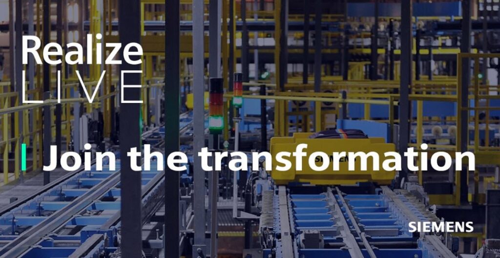 Join the transformation with the digital manufacturing experience at Realize LIVE 2022