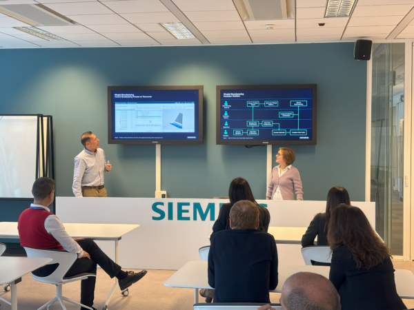 Welcome to the Siemens Industry Software Digital Manufacturing showcase, welcome to Genoa (ITALY)
