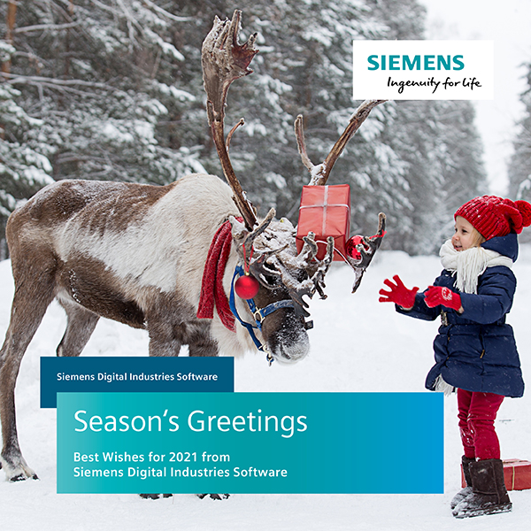 Happy Holidays from the Siemens Software AM Team! Additive