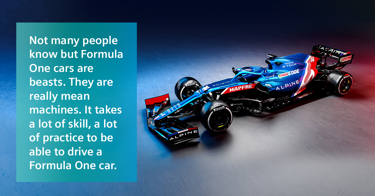 Behind the Scenes of Formula One Design with Elizabeth Apthorp, Composite  Design Engineer Alpine F1 Team - Siemens Software Podcast Network