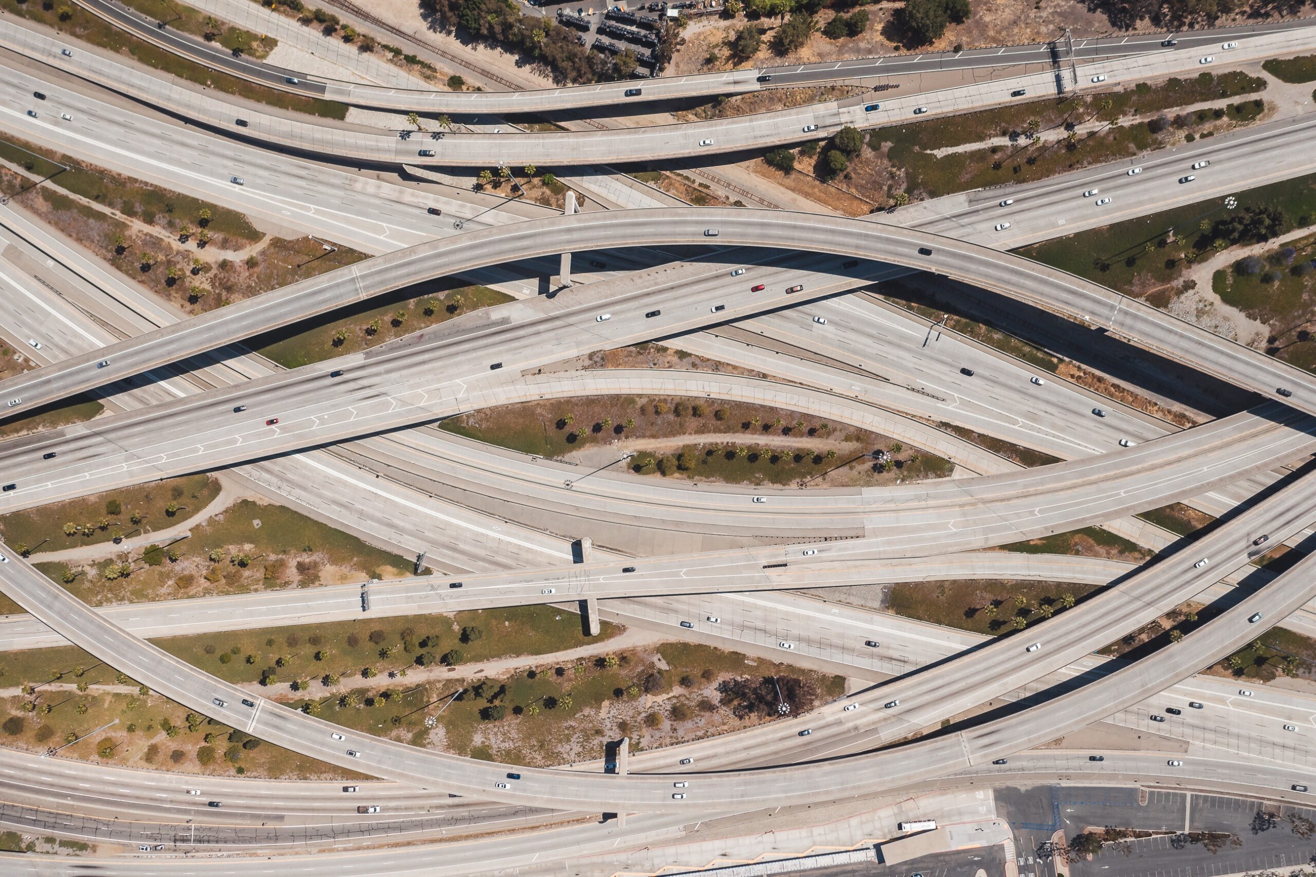 An image of LA overpasses