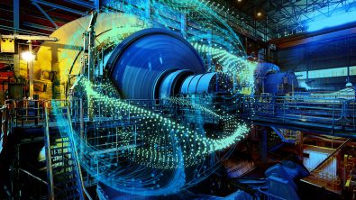 Digital twin of a turbine producing FAIR data.