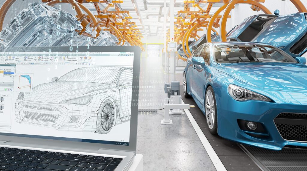 Digitization of manufacturing: the integration of real and virtual production processes for Software-defined vehicles