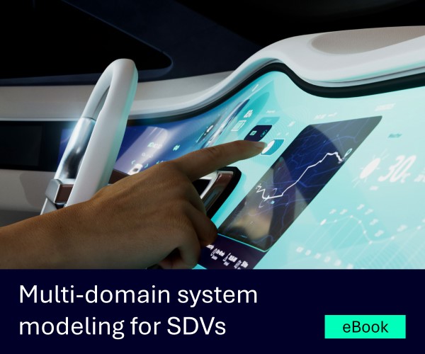 Multi-domain system modeling for SDVs