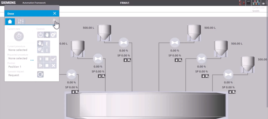 food and beverage production standardized line automation mtp trial 