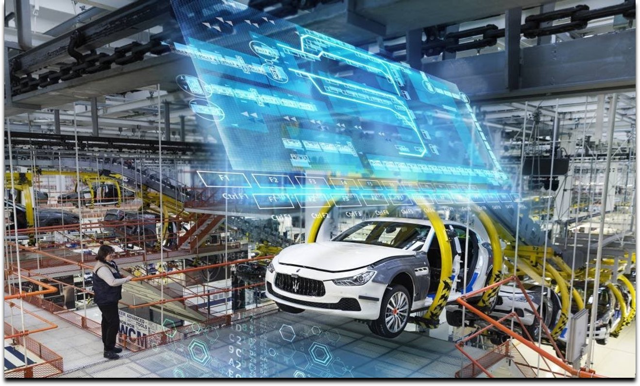 Auto manufacturers use software technology to optimize their process