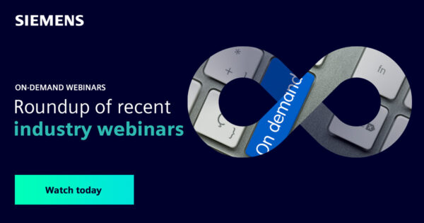 The latest Siemens webinars you can watch now