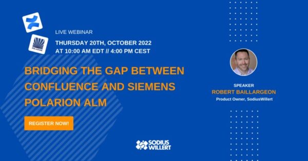 LIVE Product Webinar: Polarion + Confluence