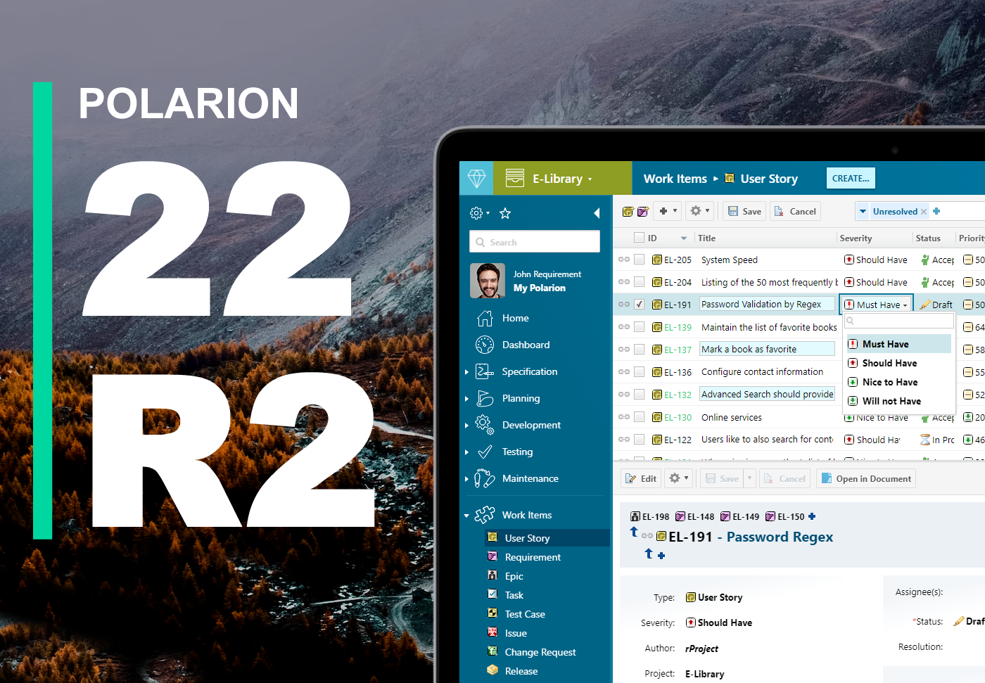 Polarion 22 R2 Teaser