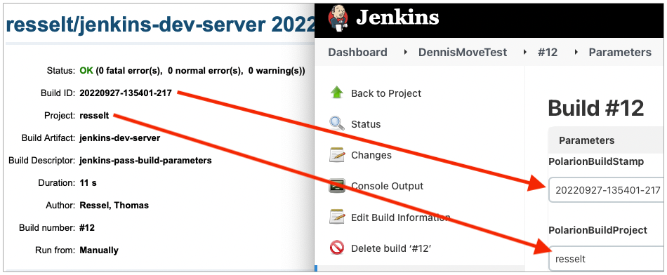 Polarion builds to Jenkins