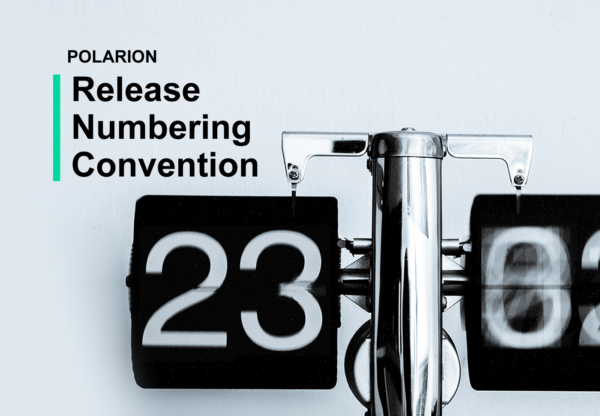 Important news: Polarion release numbering is changing