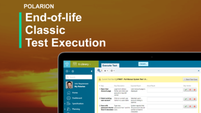 End-of-life Classic Test Execution
