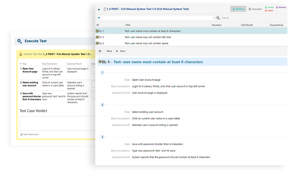 Classic Test Execution view vs Revamped view