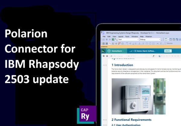 Polarion connector for IBM Rhapsody 2503