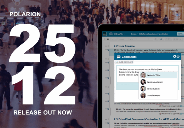 Polarion ALM 2512 – What’s New and Noteworthy
