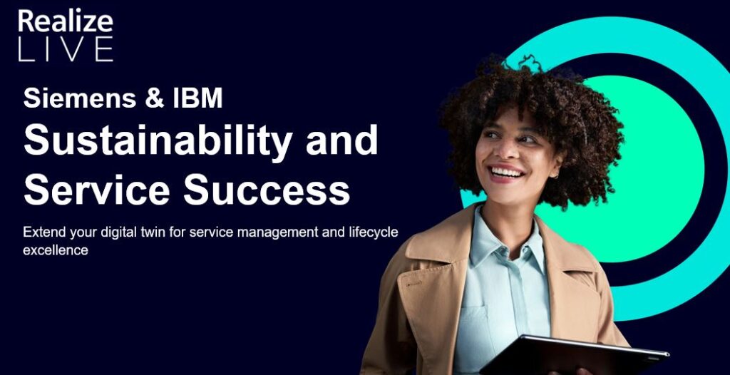 Siemens and IBM session for service lifecycle success presented at Realize LIVE