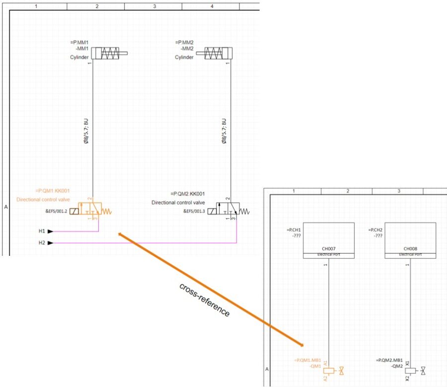 NX Industrial Electrical Design Create fluidic schematics NX