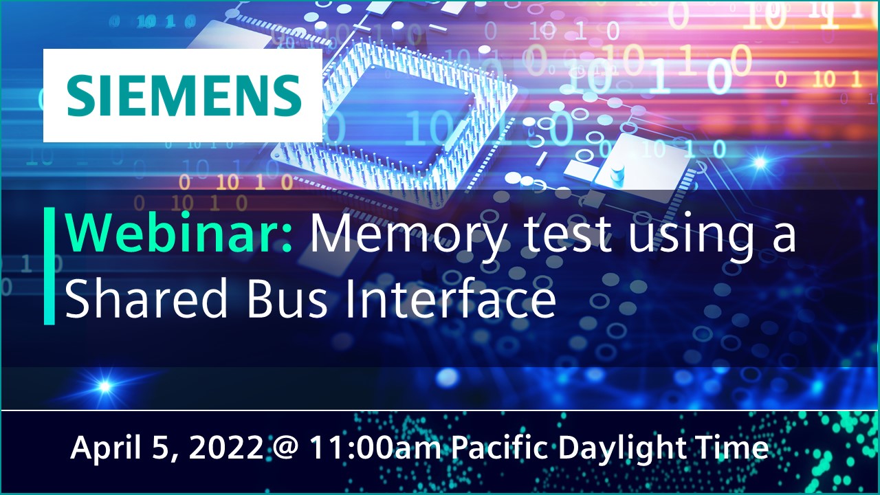 Automated shared bus interface memory test