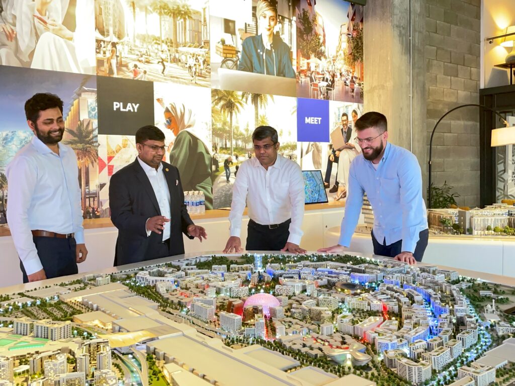 The Smart City App team at Expo 2020 Dubai